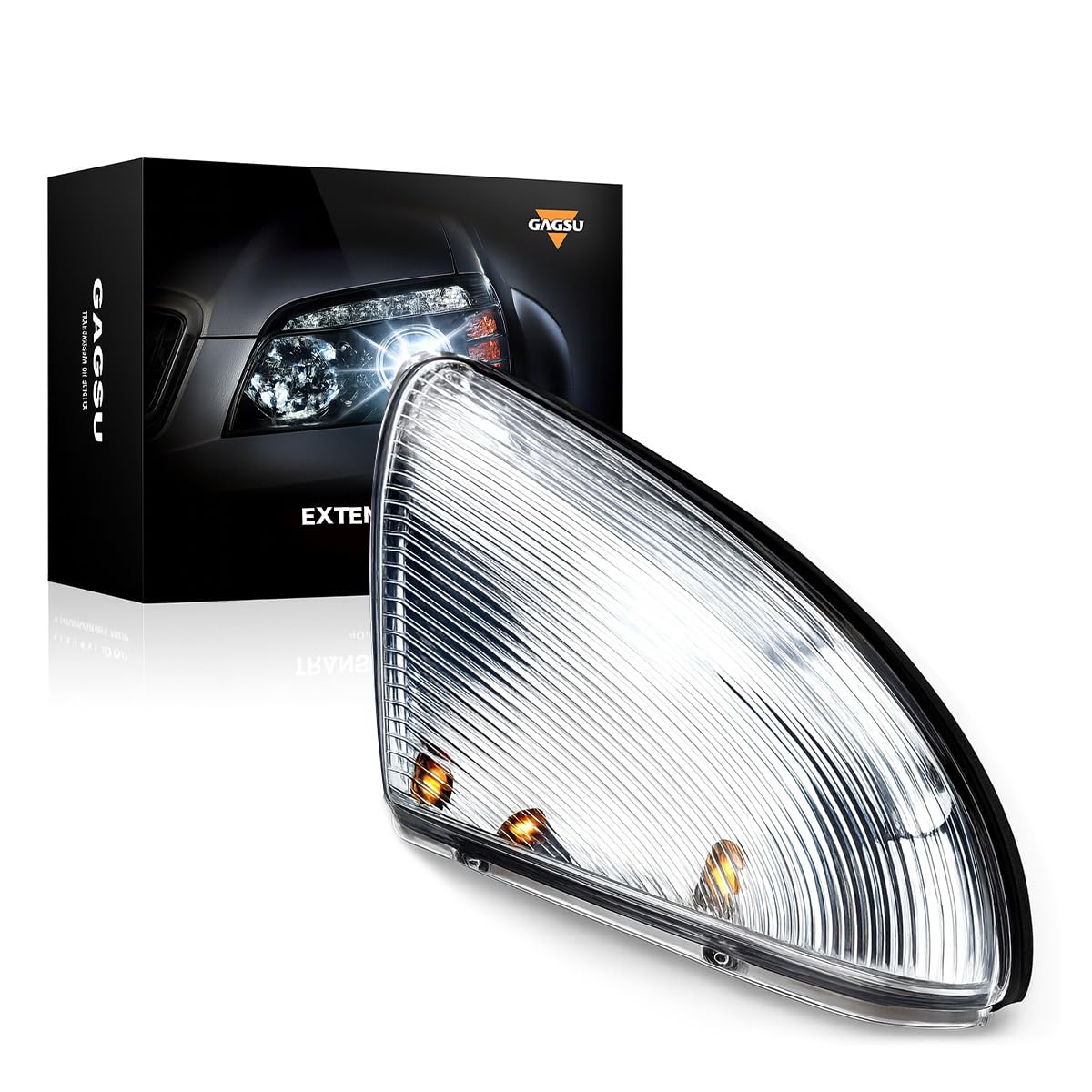 Amazon.com: Gagsu Mirror Turn Signal Puddle Light led bulb side